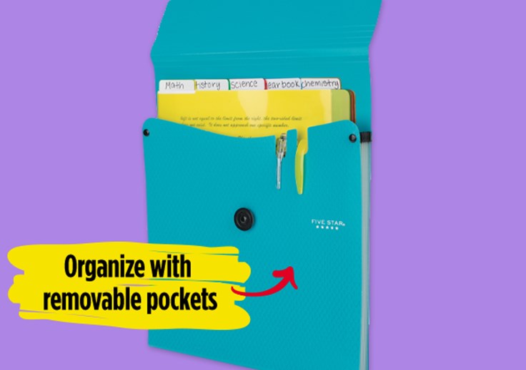 7 Pocket Expanding File