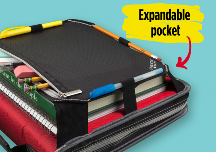 Expandable Zipper Binder