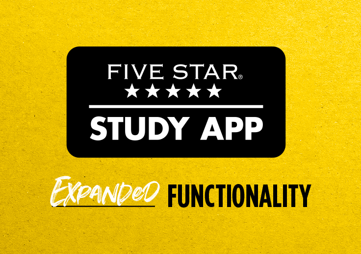 Study App expanded functionality